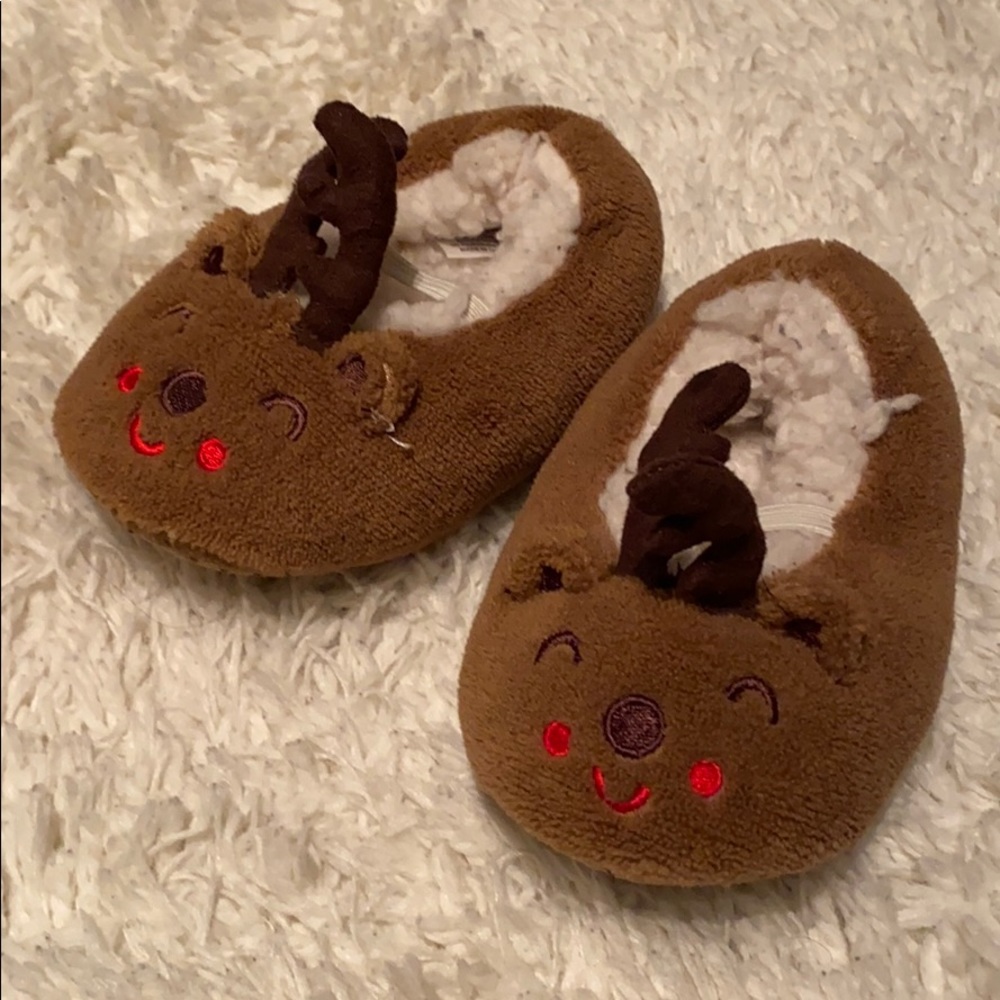 Cozy Reindeer Slippers